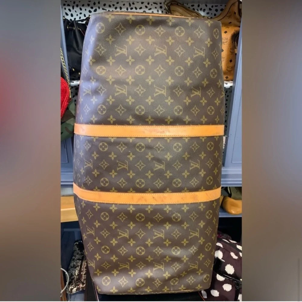 ENTER TO WIN!! 🎁 LOUIS VUITTON KEEPALL 60 BANDOULIÈRE EUC - Picture 10 of 16